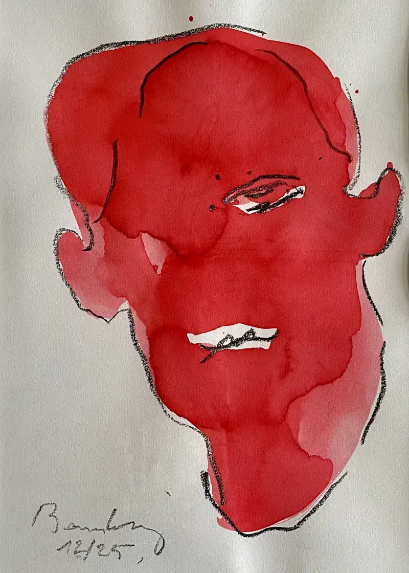 Plagiste, dessin original, Christophe Boulanger, Villa Sonneville