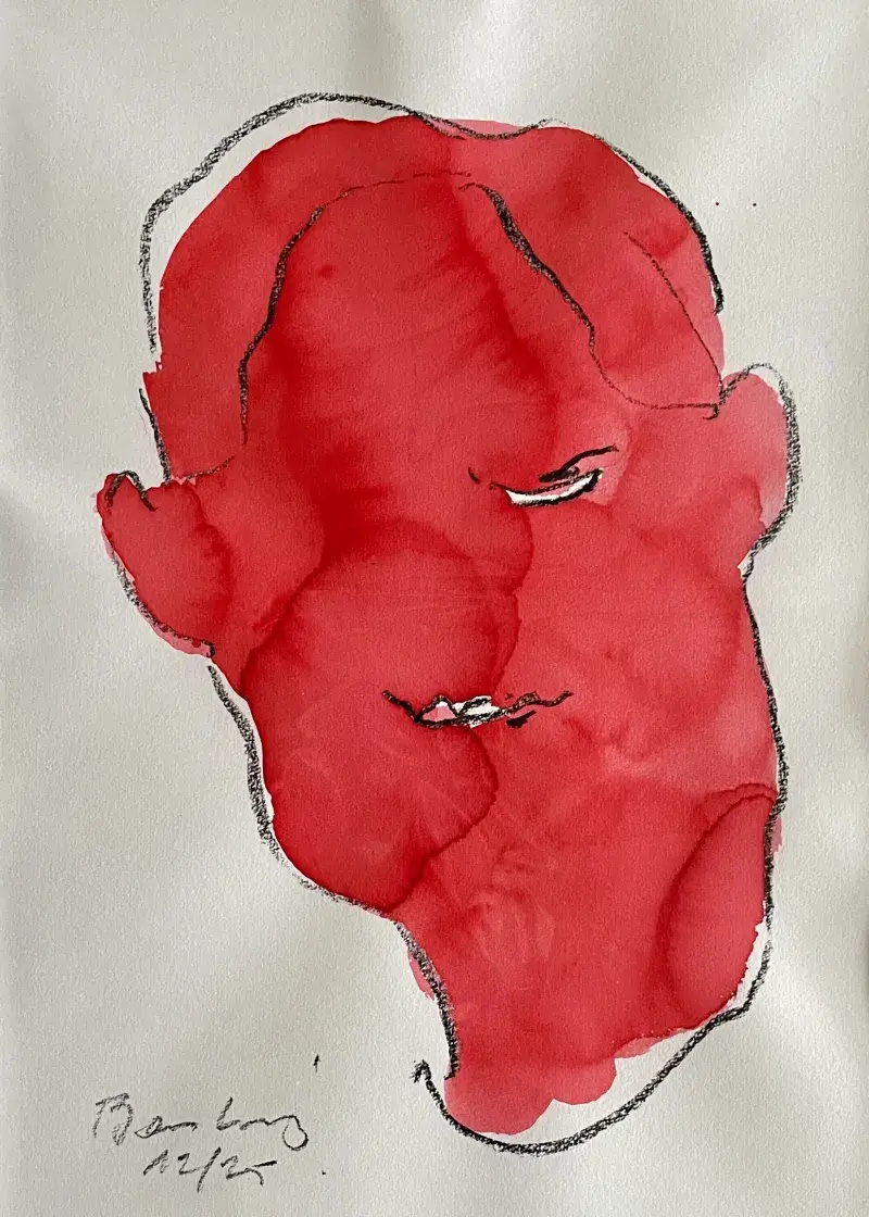 Plagiste, dessin original, Christophe Boulanger, Villa Sonneville